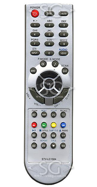 Пульт дистанционного управления для SUPRA G6C52R (TVD34) (tv STV-LC1504W (1904W) и др.) / AKAI tv LTA-19N680HCP и др.