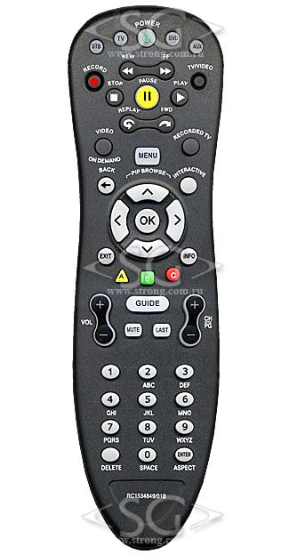 Пульт дистанционного управления для Билайн ТВ MOTOROLA MXv3 RC1534849/01B (Beeline RCU01 URC172500) IP приставка VIP2262E
