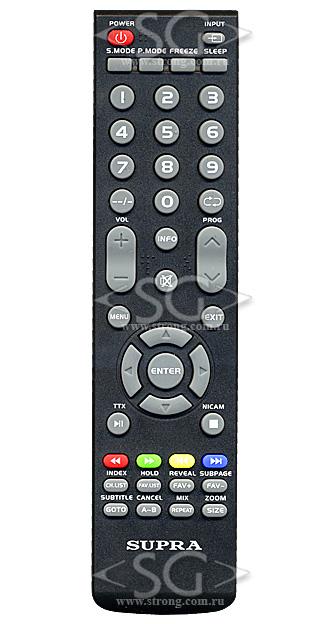 Пульт дистанционного управления для SUPRA J-1274 / FUSION tv FLTV-28K62и др./DNS tv K19A509/THOMSON tv T32ED07U-01B /orig./