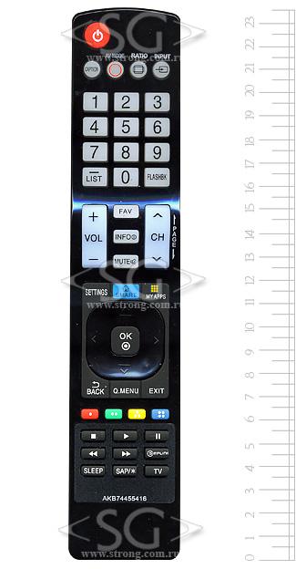 Пульт дистанционного управления для LG AKB74455416