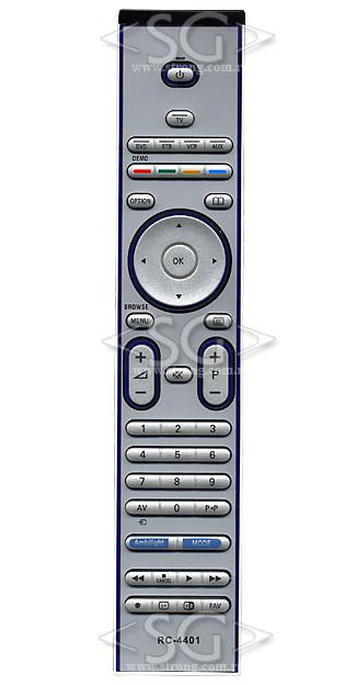 Пульт дистанционного управления для PHILIPS RC4401/01 (RC4701E, RC5601/01B, RC5701, 2422 549 00847, 2422 549 01325)