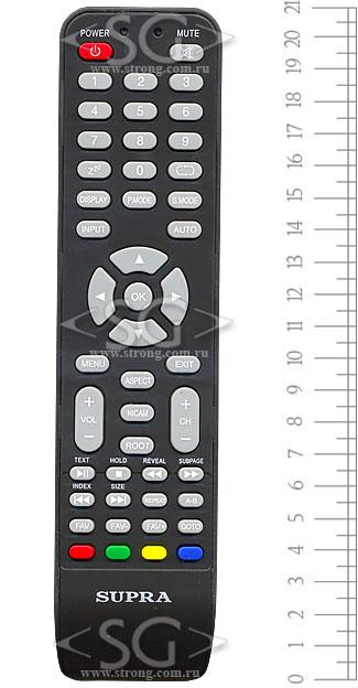 Пульт дистанционного управления для SUPRA TV-DVD7 (для тв STV-LC27270F) / FUSION TV-1 (FLTV-32L22B) /orig./