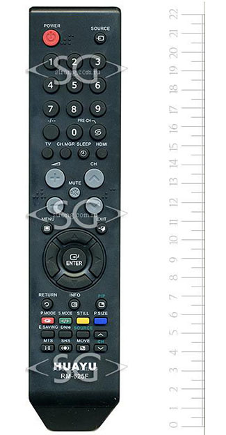 Пульт дистанционного управления для SAMSUNG universal RM-625F (корпус типа BN59-00613A) блистер