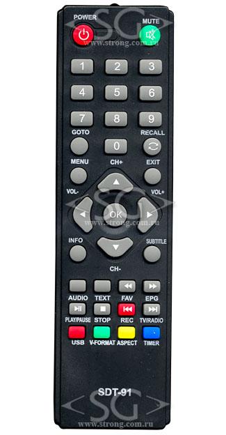 Пульт дистанционного управления для SUPRA SDT-91 dvb-t2