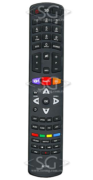 Пульт дистанционного управления для THOMSON RC310, FH110816 (110824,110830) 3D (tv 40FT8865 и др.)