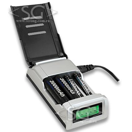 Зарядное устройство C905W, ЖК-дисплей, Ni-MN, Ni-Cd, аккумуляторов типов AA,AAA