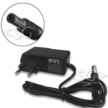 Блок питания 12 В; 1 A; 12 Вт; штекер 5,5*2,5 мм; вилка встр. (AC/DC; WELL; W120V010) мини