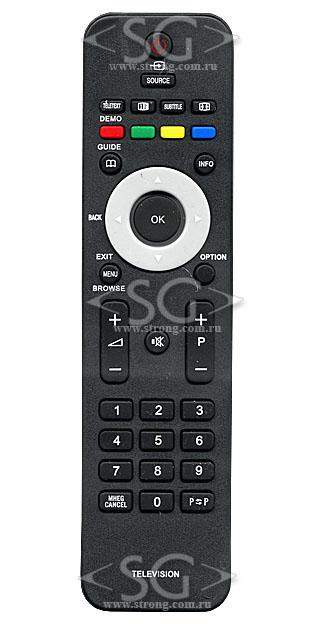 Пульт дистанционного управления для PHILIPS 2422 549 01833 (RC2143604/01, 3139 228 52941) заменит RC2143605/01