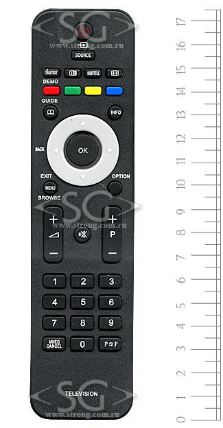 Пульт дистанционного управления для PHILIPS 2422 549 01833 (RC2143604/01, 3139 228 52941) заменит RC2143605/01