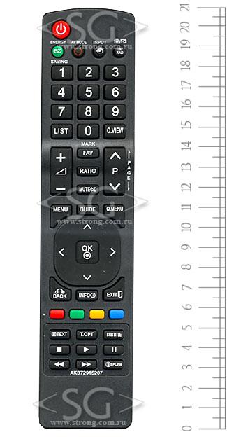 Пульт дистанционного управления для LG AKB72915207 (=AKB72915202)