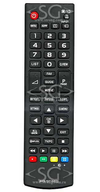 Пульт дистанционного управления для LG AKB73715622