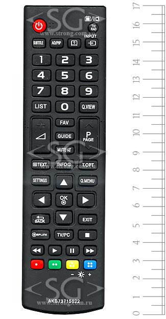 Пульт дистанционного управления для LG AKB73715622