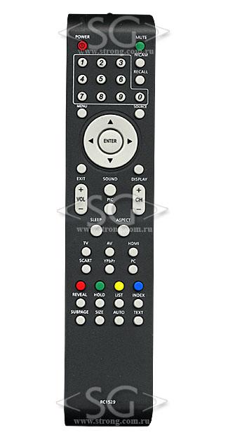 Пульт дистанционного управления для MYSTERY RC1529(KT6949) / BBK RC1529/SUPRA STV-LC3202W/AKIRA LCT-32MT02ST/HELIX HTV-1909