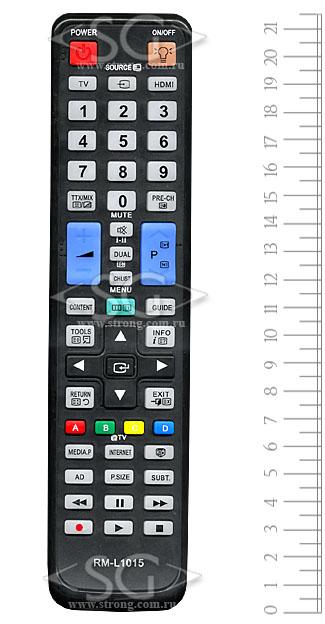 ����� �������������� ���������� ��� SAMSUNG universal RM-L1015 (������ ���� BN59-01040A)  3D  � �������