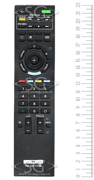 ����� �������������� ���������� ��� SONY RM-GA019   (=RM-GA018)