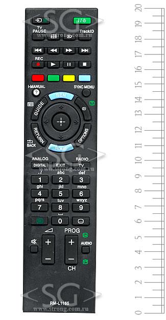 Пульт дистанционного управления для SONY universal RM-L1165 (корпус типа RM-ED047) 3D в коробке