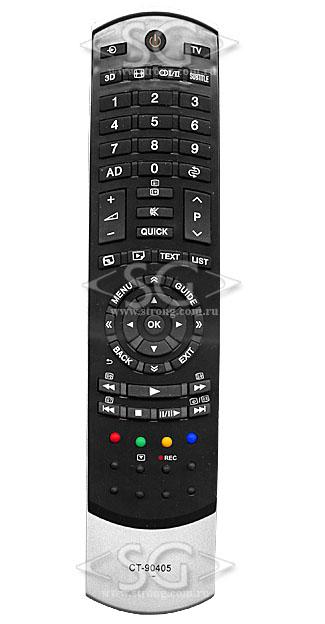 Пульт дистанционного управления для TOSHIBA CT-90405 3D (CT-90404)