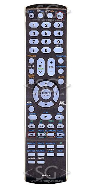 Пульт дистанционного управления для TOSHIBA SE-R0329 черный (= SE-R0330 белый )