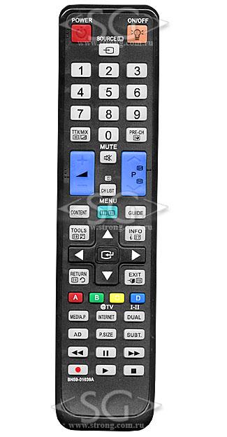 Пульт дистанционного управления для SAMSUNG BN59-01039A чёрный (=BN59-1078A белый)