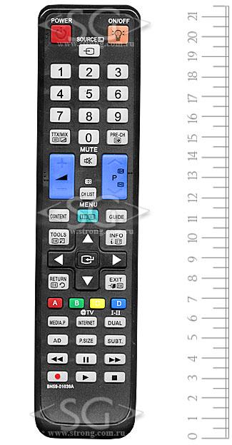 Пульт дистанционного управления для SAMSUNG BN59-01039A чёрный (=BN59-1078A белый)
