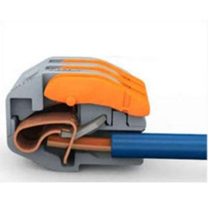 Соединитель клеммный PCT-212 (аналог WAGO 222-412) 2 контакта