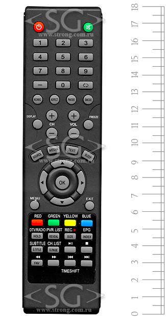 Пульт дистанционного управления для SUPRA STV-LC19T860WL (STV-LC22T860FL, STV-LC24T860WL, STV-LC32T840WL)