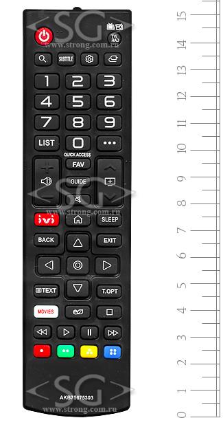 ����� �������������� ���������� ��� LG AKB75675303 ivi