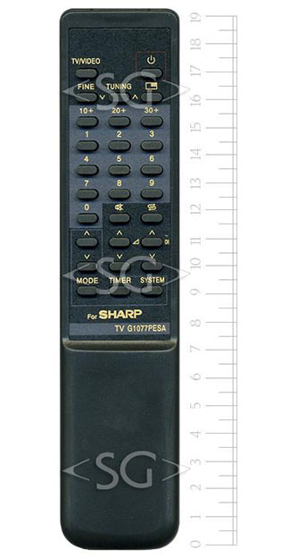 Пульт дистанционного управления для SHARP G1077PESA (1042PESA)