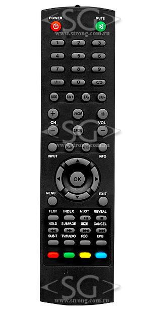 Пульт дистанционного управления для TELEFUNKEN TF-LED28S48T2 / ERISSON 28LEE30T2 / Fusion / Orion / Supra / Horizont