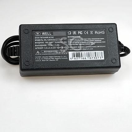 ���� ������� 12 �;  3 �; 36 ��; ������ 5,5*2,5 ��; ���� ���� (AC/DC; WELL; WL120V030)