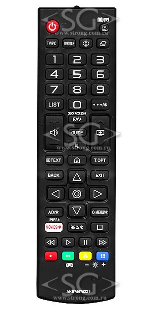 Пульт дистанционного управления для LG AKB75675321