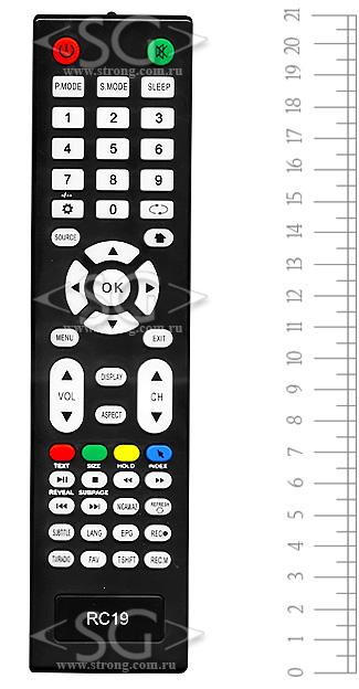 Пульт дистанционного управления для VITYAZ AL52D-HOME, RC19 Smart RC29 / ERISSON / TELEFUNKEN / OLTO