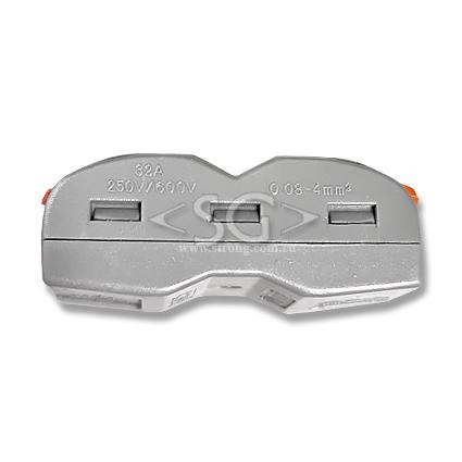 Соединитель клеммный PCT-223 (аналог WAGO 222-413D) 6 контактов