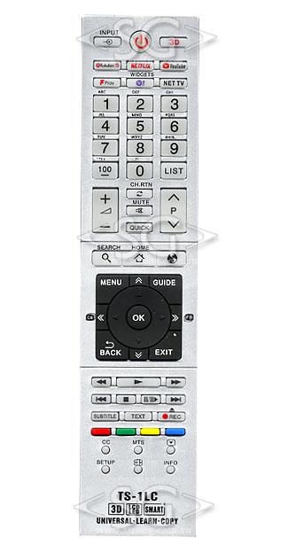 ����� �������������� ���������� ��� TOSHIBA universal TS-1LC (������ ���� CT-90430 3D, NETFLIX, YOUTUBE, � �������� ��������)�������