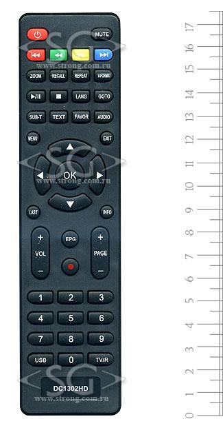 Пульт дистанционного управления для D-COLOR DC1302HD dvb-t2