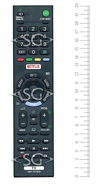 Пульт дистанционного управления для SONY RMT-TX102D NETFLIX