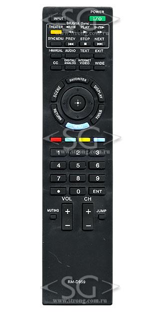 ����� �������������� ���������� ��� SONY universal RM-D959 (������ ���� RM-GA019 lcd) �������
