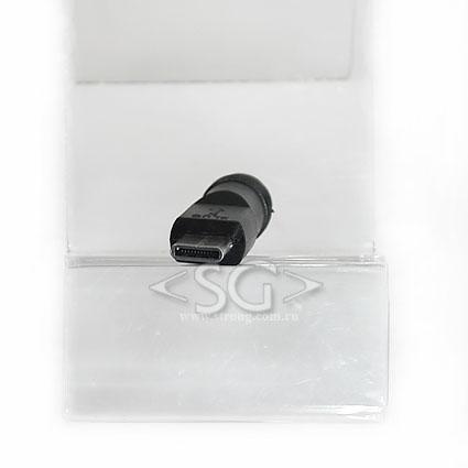 Переходник гнездо 5,5/2,1 мм на штекер Type-C прямой
