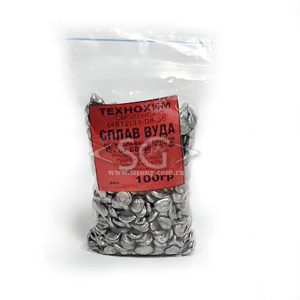 Сплав ВУДА tпл.= 68?С (пакет ZIP-Lock 100гр.)