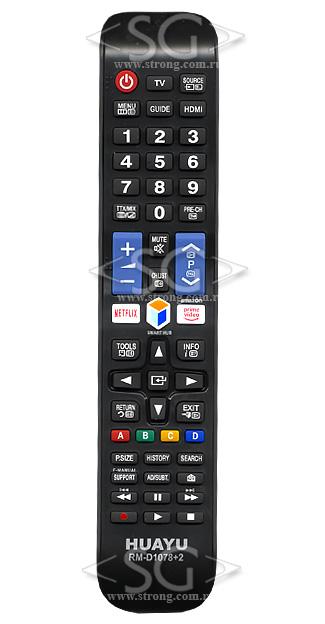 ����� �������������� ���������� ��� SAMSUNG universal RM-D1078+2 (������ ���� AA59-00581A netflix.smart. 3D ��� ���������) �������