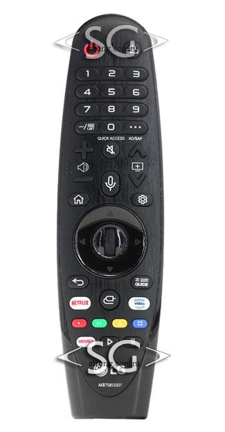 Пульт дистанционного управления для LG MR20GA EU (AKB75855501) netflix, movies для моделей 2020 года /orig./