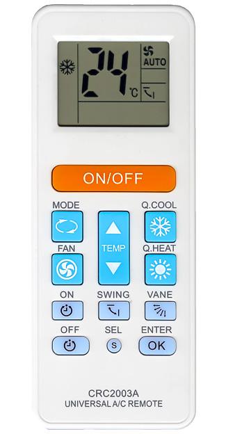 ����� �������������� ���������� ������������� ���  AIR CONDITIONER 1000in1 CRC2003A  QUNDA �������