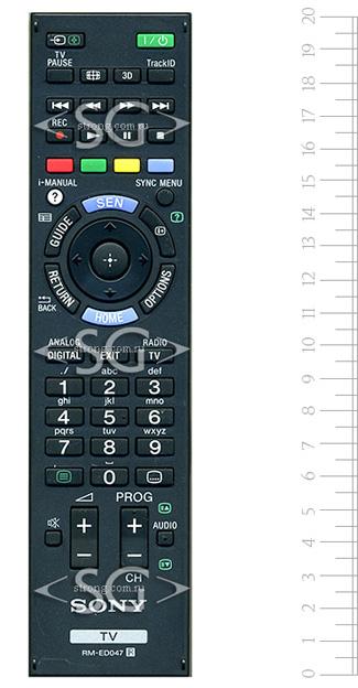 Пульт дистанционного управления для SONY RM-ED047 3D *149002111*/orig./
