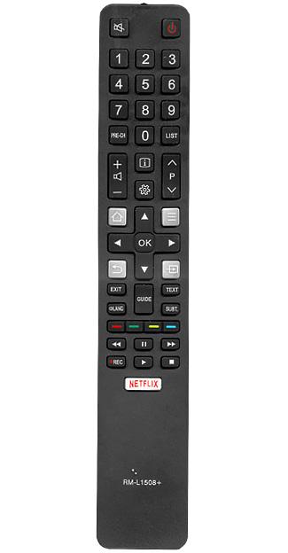 ����� �������������� ���������� ��� TCL universal RM-L1508+ (������ ����RC802N YAI2  NETFLIX)  �������
