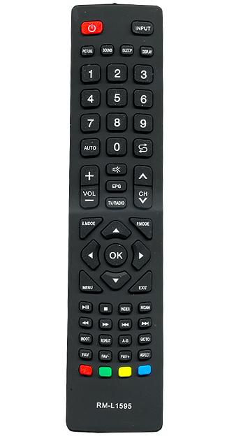 Пульт дистанционного управления для TELEFUNKEN universal RM-L1595( корпус типа RC21 NEW переключение 5 кодов) блистер