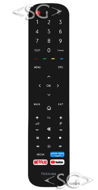 Пульт дистанционнного управления для TOSHIBA CT-95011 /orig./