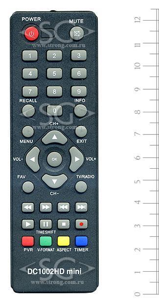 Пульт дистанционного управления для D-COLOR DC1002HD Mini dvb-t2