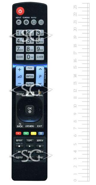 Пульт дистанционного управления для LG AKB74455401 Smart