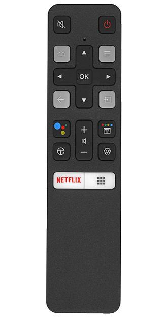 ����� �������������� ���������� ��� TCL RC802V FMR1  netflix  �����