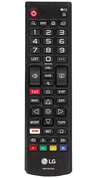 Пульт дистанционного управления для LG AKB75675303 ivi /orig./